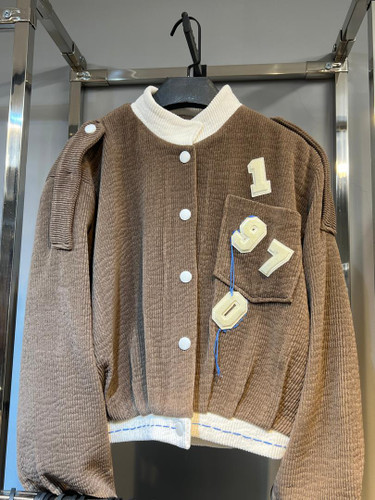 کراپ کت مخمل کبریتی بنامبر