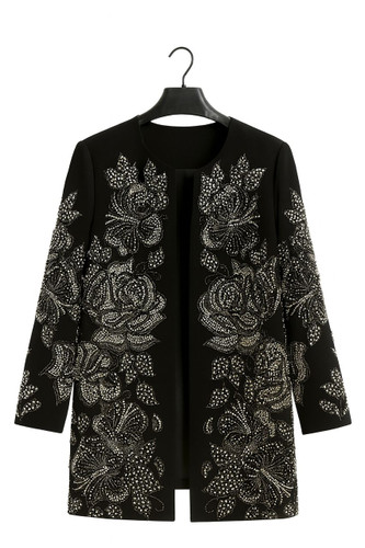 کت جواردوزی مجلسی قد ۸۵